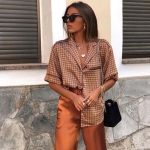 COPY - NWT Zara Pajama Shirt
